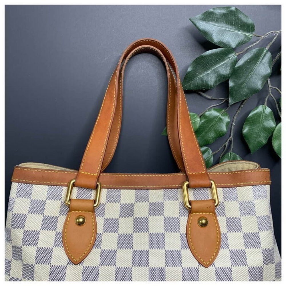LOUIS VUITTON • DAMIER AZUR HAMPSTEAD PM BAG - Picture 7 of 13